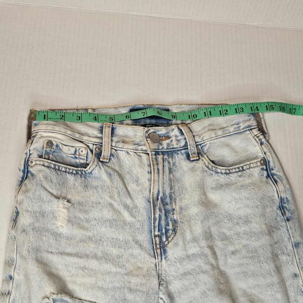 Aeropostale Jeans, whitewashed distressed denim, Size O - Picture 10 of 10